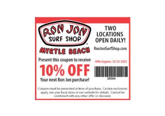 Ron Jon Surf Shop - 10% off your purchase Photo