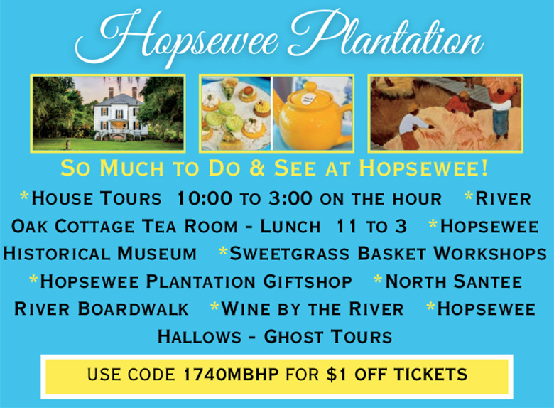 Hopsewee Plantation - $1 Off Historical House Tour Photo