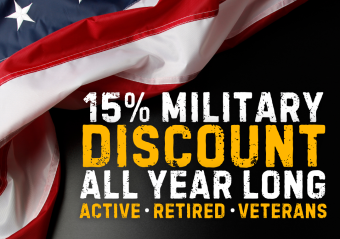 15% Military Discount (All Year) Photo