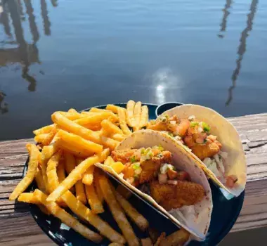 tacos and fries