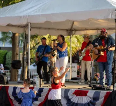 Music in Memorial Park Surfside Beach Music in Memorial Park Surfside Beach