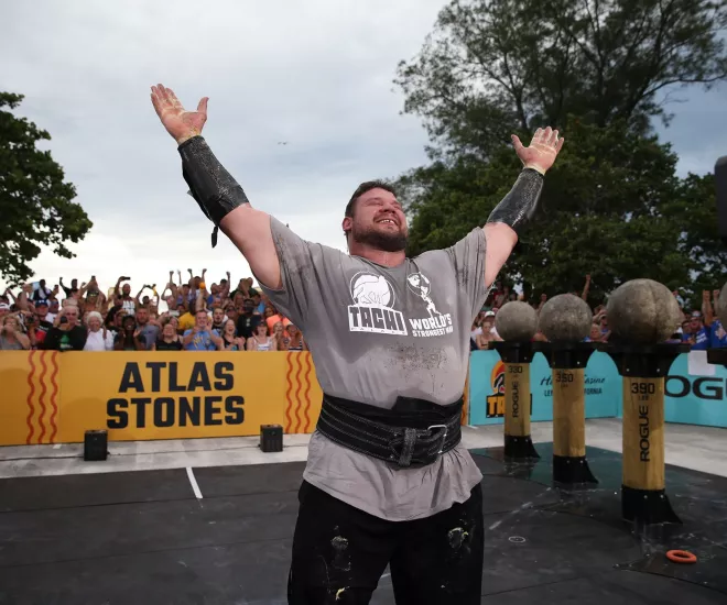 Oleksii Novikov Won the 2020 World Strongest Man Competition