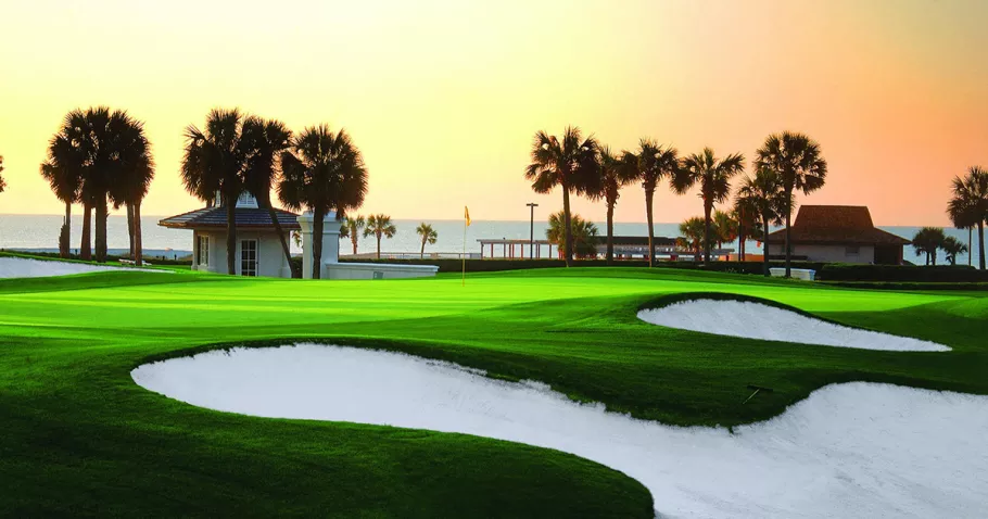 Dunes Golf Club sand trap