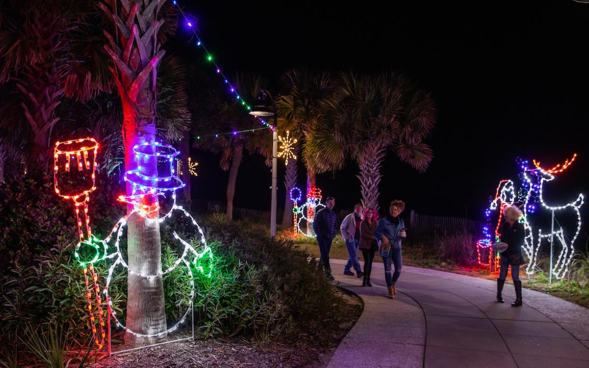 Winter Wonderland at The Beach Holiday Lights Show