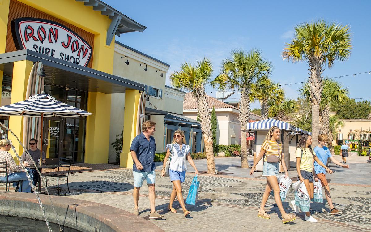 Broadway at The Beach Family Shopping Ron Jons